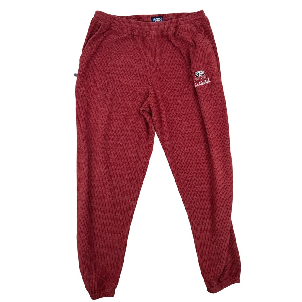 Concepts Sport Alabama Crimson Tide Corduroy Sweatpants Red Mens Size Large
